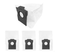 Lot de 4 sacs à poussière jetables de 3,5 l avec filtration ultra-fine par fusion - Compatible avec Mova Mobius et aspirateur robot 60