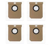 Lot de 4 sacs à poussière pour aspirateur Cecotec Conga 7490, Home, X Treme, pour aspirateur robot Genesis, conçus pour recueillir la poussière et garder les sols hygiéniques