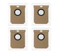 Lot de 4 sacs à poussière pour Cecotec Conga 2299 2499 7490 conçus pour un ajustement parfait et une installation facile
