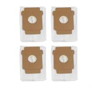 Lot de 4 sacs à poussière pour robot aspirateur Combo, Plus 405, Max 705, Recharges automatiques de station vide avec non tissé soufflé par fusion, conteneurs à poussière haute capacité