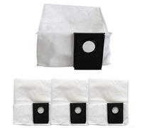 Lot de 4 sacs à poussière pour station de base d'aspirateur Eureka J15 et Evo Ultra, fabriqués avec des fibres soufflées par fusion et un tissu non tissé pour contenir la poussière