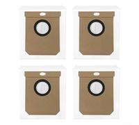 Lot de 4 sacs à poussière robustes pour aspirateur robot BPMIO B20 Plus, capture efficace de la saleté pour des espaces de vie sains