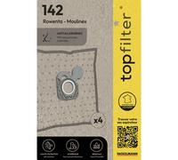Lot de 4 sacs aspirateur Rowenta et Moulinex TopFilter Premium TopFilter