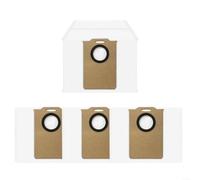 Lot de 4 sacs d'aspirateur à vide automatique pour Liectroux M70 Pro pour Lubluelu L15 Plus, pour MONSGA MS1 MAX, Ultenic pour T10 Lite, BPMIO B15 Plus, pour sacs filtrants non tissés fondus de 3,5 l