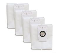 Lot de 4 sacs d'aspirateur compatibles avec Medion X50 Sw, Miwhole M8 Lite, Beko Vrr80214vb, Grundig Vcr 7130, sacs à poussière non tissés 3,3 l pour le nettoyage de la maison
