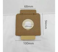 Lot de 4 sacs d'aspirateur de rechange pour Karcher T 7, T71, 5 couches de filtration non tissée pour une élimination sûre de la poussière