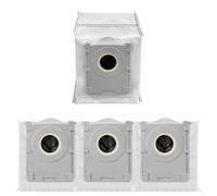 Lot de 4 sacs d'aspirateur ECOVACS-Deebot Mini - 3,5 l - Robuste et résistant à la déchirure - Tissu non tissé - Haute filtration - Lot de 4