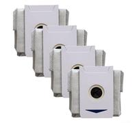 Lot de 4 sacs d'aspirateur Ecovacs pour Deebot T30S, filtre ultra fin pour 99 % de capture de la poussière, nettoyage de routine