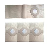 Lot de 4 sacs d'aspirateur en papier pour Karcher FP 202 FP 303, FP 306 Plus, 44 x 16 cm, faciles à installer