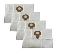 Lot de 4 sacs d'aspirateur en tissu non tissé pour TC-VC 1820, TE-VC 1825, 1925 SA, 2025 SACL, 36/25 Li S-Solo