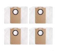Lot de 4 sacs d'aspirateur haute efficacité pour Monsga pour modèles MV3 avec design résistant aux déchirures pour capturer 99,97 % de la poussière et efficacement