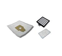 Lot de 4 sacs d'aspirateur Kallefornia K31 + HEPA et filtre moteur pour Bosch Ergomaxx Professional - Kit filtre de protection moteur sac à poussière HEPA