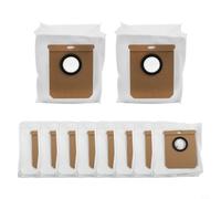 Lot de 4 sacs d'aspirateur pour Conga 15090 Spin for Revolution Home Wash - Grande capacité - Filtre ultra fin de 3,5 l - Résistant aux déchirures - Non tissé - Installation par fusion - Lot de 4 (10