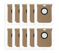 Lot de 4 sacs d'aspirateur pour Hoover HG4 pour Hydro Pro avec système de filtration à 5 couches pour une capture optimale de la poussière et des espaces de vie plus propres (lot de 10)