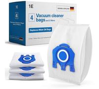 Lot de 4 sacs d'aspirateur pour Miele [Complete C3 & C2, Classic C1, S8340] - Remplace GN avec 1 moteur et 1 filtre d'échappement [S8000, S5000, S2000, S800 & S600 Series]