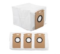 Lot de 4 sacs d'aspirateur pour Roborock H50 Ultra H60 Hub Ultra H60 Hub Pro avec grande capacité de 3,5 litres pour intervalles de nettoyage prolongés