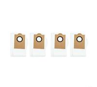 Lot de 4 sacs d'aspirateur pour robot aspirateur Lefant M3 Max, 3,5 l, sacs jetables avec filtre en tissu non tissé, 99,97 % de filtration des poussières fines, indéchirable et hygiénique, pour