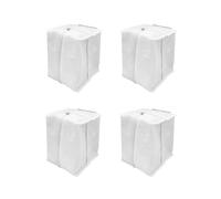 Lot de 4 sacs d'aspirateur réutilisables. Compatibles avec les aspirateurs iRobot séries I, S et J. Sacs de rechange for aspirateur.