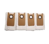 Lot de 4 sacs de collecte de poussière efficaces pour aspirateurs robots Uwant U200 et U200 Pro, permettant une vidange propre et rapide des poubelles