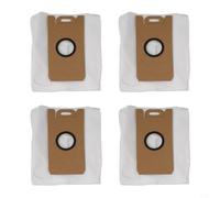 Lot de 4 sacs de collecte de poussière lavables compatibles avec Ultenic MC1 Robotic pour aspirateur, filtre non tissé réutilisable de rechange, 4 pièces