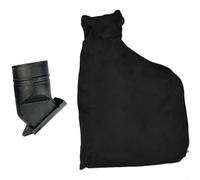 Lot de 4 sacs de collecte de poussière pour scie à onglets 255 avec fermeture éclair, capture efficace de la sciure, cadre en nylon et fil, nettoyage d'atelier (sac + grille d'aération)