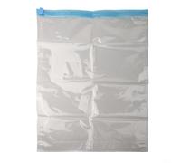 Lot de 4 sacs de compression pour les voyageurs qui ont besoin de plus d'espace pour bagages avec un design simple à enrouler et un bord d'étanchéité solide (lot de 4)