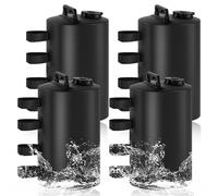 Lot de 4 Sacs de lestage d'eau, 80 kg (20 L x 4), Lot de 4 Sacs de lestage de Sable, Peuvent être remplis d'eau/Sable,réutilisables, Poids de jambepour Pavillons/tentes de Jardin/chapiteaux