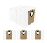 Lot de 4 sacs de rechange à vidange automatique compatibles pour aspirateurs robot Ultenic T20 Pro, capacité de 3 à 5 L, matériau résistant aux déchirures, lot de 4/10 avec filtration fine de la