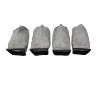 Lot de 4 sacs de rechange en tissu pour sac filtrant Hoover Portapower 43662023 - Réutilisables pour sacs d'aspirateur verticaux