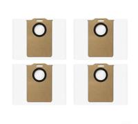 Lot de 4 sacs de rechange pour aspirateur MOVA S800 Series pour E20 Pro E20 Plus Grande capacité 3,5 L Résistant aux déchirures Filtration ultra-fine Capture 99 % de la poussière