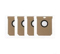 Lot de 4 sacs de rechange pour aspirateur robot PVCRAC 7290, volume de 3,5 L, fabriqués avec des matériaux filtrants non tissés et soufflés par fusion