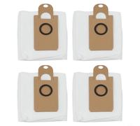 Lot de 4 sacs de rechange pour aspirateur Ultenic T10 pour robot Elite supportant une puissance d'aspiration soutenue et des intervalles d'entretien minimaux