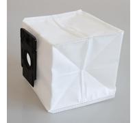 Lot de 4 sacs de rechange pour aspirateurs Tapo Rv10 Plus Rva200 - Outil refermable - Blanc et noir - Sacs de rechange compatibles avec sacs de 4 l
