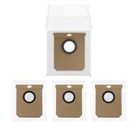 Lot de 4 sacs de récupération de poussière efficaces pour Conga 15090 Spin pour Revolution Home&Wash - Design à vidange automatique