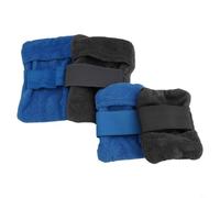 Lot de 4 sacs de retrait de sable pour la plage et les sports de plein air, matériau en velours corail pour un retrait facile du sable de la peau, convient pour les vacances, le camping, le beach