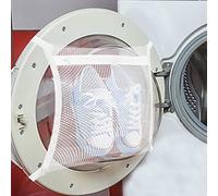 Lot de 4 sacs de séchage et de machine à laver, sèche-linge pour chaussures, vêtements et linge - Ajusteur de sangle élastique pour la plupart des sèche-linges, machines à laver, installation facile