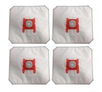 Lot de 4 sacs en papier de rechange pour aspirateur Bosch BSA2100 BSG71370 de type G 17003048 avec grande capacité pour un nettoyage prolongé