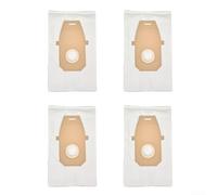 Lot de 4 sacs HEPA compatibles avec Hoover UH30010COM UH30010CCA UH30010 Modèles verticaux de filtration de type Q AH10000 AH100005 4 ou 10