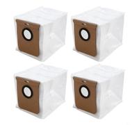 Lot de 4 sacs non tissés pour Karcher RCV 5 Plus | Convient pour Karcher RCV 5 Plus, capacité de 3,5 L, lot de 4, tissu non tissé, remplacement facile