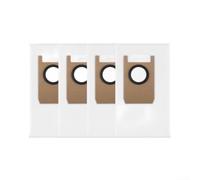 Lot de 4 sacs vides pour aspirateur Eufy Omni S2 Mop Robot | Construction durable en non-tissé - Design indéchirable - Confinement sécurisé de la poussière - Compatible avec Omni pour S2