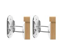 Lot de 4 sangles anti-basculement en acier inoxydable pour meubles - Sangles de protection contre les chutes lourdes - Sangles de meubles - Sangles d'ancrage mural - Sangles de meubles pour bébé