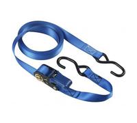 Lot de 4 sangles bleues à cliquet - 5 m x 25 mm - Résistance 300 kg MASTER LOCK