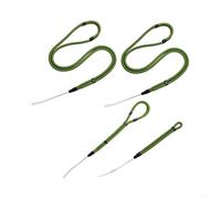 Lot de 4 sangles de rechange pour ventilateur Shark ChillPill (vert) | Tissage en nylon doux, confortable au poignet, design sans nœuds, usage quotidien, accessoire pour ventilateur