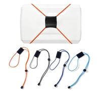 Lot de 4 sangles épaisses pour détecteur de poissons, sangles élastiques réglables et sécurisées pour Garmin Lowrance Humminbird Graph Cover de 22,9 à 45,7 cm, en néoprène anti-frottement pour