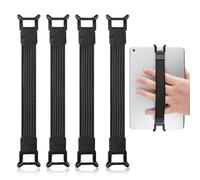 Lot de 4 sangles universelles pour téléphone et tablette de 5,2 à 11", bande élastique anti-chute, support à une main pour iPad Pro Air, Mini, Galaxy Tab, Kindle