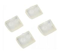 Hayward Patin béton Poolvac Lot de 4 Transparent