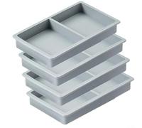 Lot de 4 séparateurs de plateau alimentaire en silicone pour lyophilisateur Harvest Right - Plateaux moyens en silicone pour garder les aliments organisés et séparés pour de meilleurs résultats de