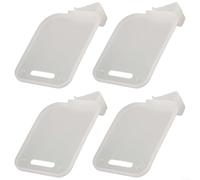 Lot de 4 séparateurs de porte de réfrigérateur en plastique pour garder les bouteilles, condiments et bocaux en place