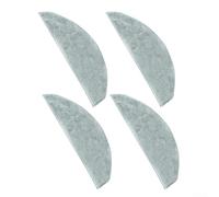 Lot de 4 serpillères compatibles avec CECOTEC pour CONGA Y80 et Y80 pour XTREME, tampons de rechange en microfibre pour un nettoyage efficace du sol