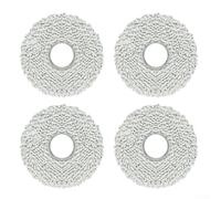 Lot de 4 serpillères de rechange compatibles avec pour Cecotec pour Conga 11090 S-pin